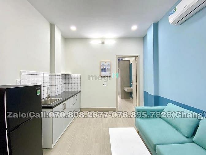 Hình ảnh Căn Hộ 1 Phòng Ngủ Ban Công Full Nội Thất máy giặc riêng Quận 3