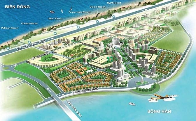Hình ảnh Bán Lô Đất Biệt Thự Đa Phước 8, Nam Việt Á - Toàn Huy Hoàng