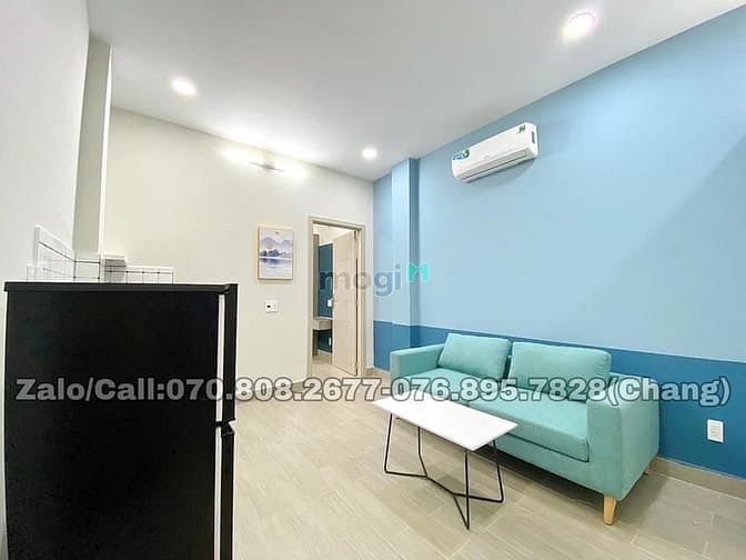 Hình ảnh Căn Hộ 1 Phòng Ngủ Ban Công Full Nội Thất máy giặc riêng Quận 3