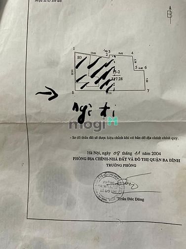 Hình ảnh Bán đất Đội Cấn, 150m2, mt 7m, ngõ ba gác, 11 tỷ
