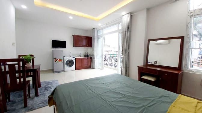 Hình ảnh 🌸 Mb6623 nạp rút nhanh chóng bancol 30m2 cho thuê||Nội thất sang trọng, máy giặt riêng 🌸