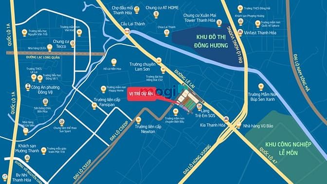 Hình ảnh Cần bán lô đất 90m2 gần Trường chuyên lam sơn, TP THanh Hóa