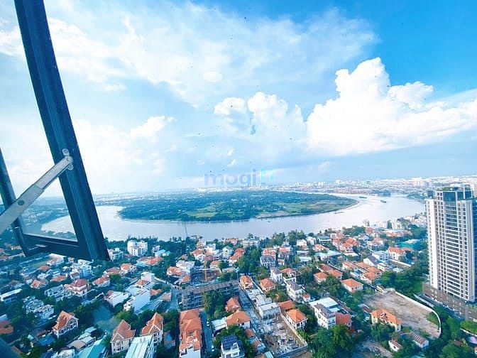 Hình ảnh Cho Thuê Căn Hộ Masteri Thảo Điền 65m² 2PN Tầng Cao View Sông