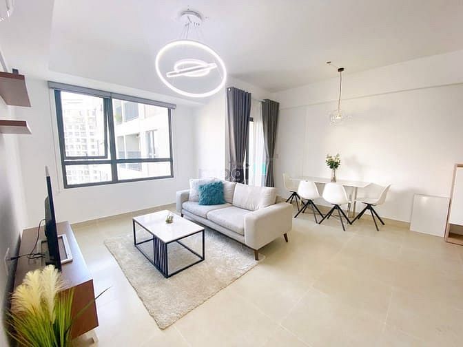 Hình ảnh Cho Thuê Căn Hộ Masteri Thảo Điền 65m² 2PN Tầng Cao View Sông