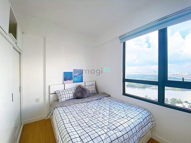 Hình ảnh Cho Thuê Căn Hộ Masteri Thảo Điền 65m² 2PN Tầng Cao View Sông