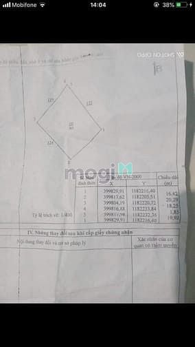 Hình ảnh Kinh doanh không thuận lợi nên cần bán 363m2 đất nền thổ cư 5,4 tỷ