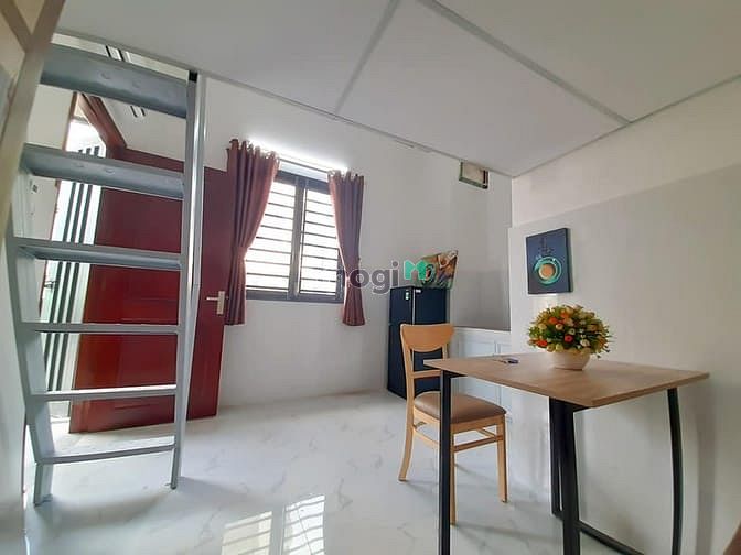 Hình ảnh cho thuê phòng tại Phan Huy Ích,có gác, giờ giấc tự do