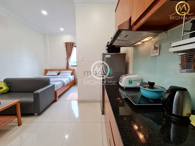 Hình ảnh Cho thuê CHDV bao phí - sân vườn - 30m2 , cửa sổ thoáng , quận 3