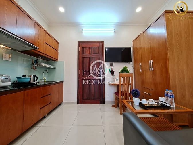 Hình ảnh Cho thuê CHDV bao phí - sân vườn - 30m2 , cửa sổ thoáng , quận 3