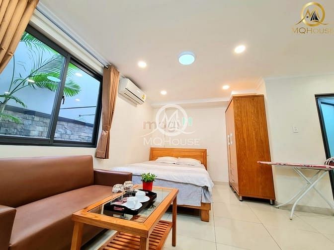 Hình ảnh Cho thuê CHDV bao phí - sân vườn - 30m2 , cửa sổ thoáng , quận 3