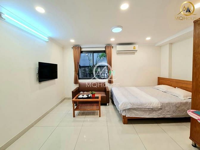 Hình ảnh Cho thuê CHDV bao phí - sân vườn - 30m2 , cửa sổ thoáng , quận 3