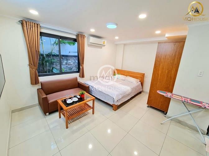 Hình ảnh Cho thuê CHDV bao phí - sân vườn - 30m2 , cửa sổ thoáng , quận 3