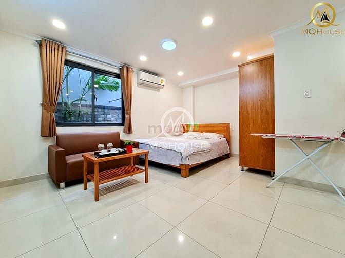 Hình ảnh Cho thuê CHDV bao phí - sân vườn - 30m2 , cửa sổ thoáng , quận 3