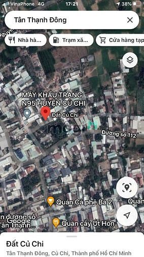 Hình ảnh Bán đất thổ cư sổ chính chủ gần UBND xã Tân Thạnh Đông Củ Chi