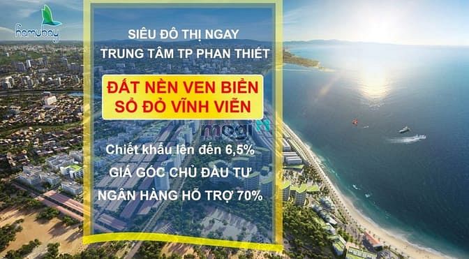 Hình ảnh Đất nền nhà phố biển Hamubay Phan Thiết, trực tiếp CĐT, CK2.5%
