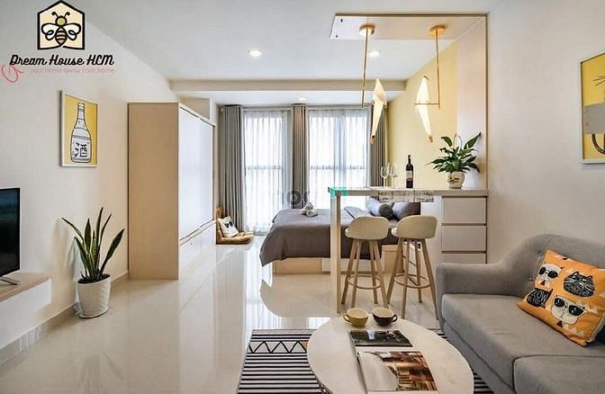 Hình ảnh Căn Hộ Studio Ban Công Hiện Đại - Lý Chính Thắng