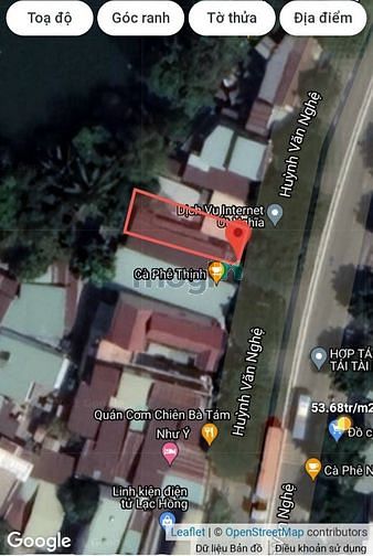 Hình ảnh Bán đất mặt tiền đường Huỳnh Văn Nghệ Bửu Long 6,3x20