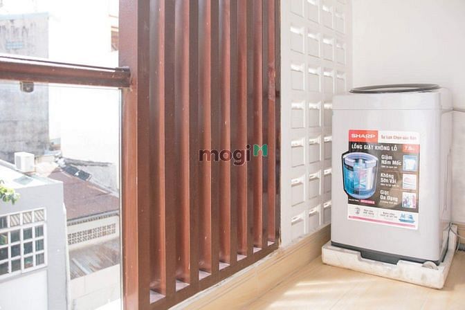 Hình ảnh CHDV 100% MỚI NỘI THẤT 1PN_ban công_máy giặt riêng