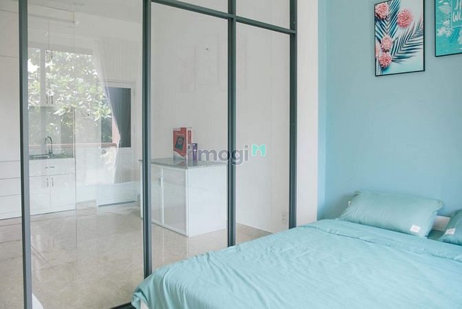Hình ảnh CHDV 100% MỚI NỘI THẤT 1PN_ban công_máy giặt riêng