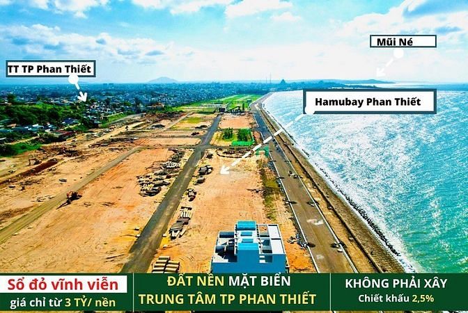 Hình ảnh Bán các suất mua ưu đãi đất nền mặt biển trung tâm thành PT giá từ 3ty