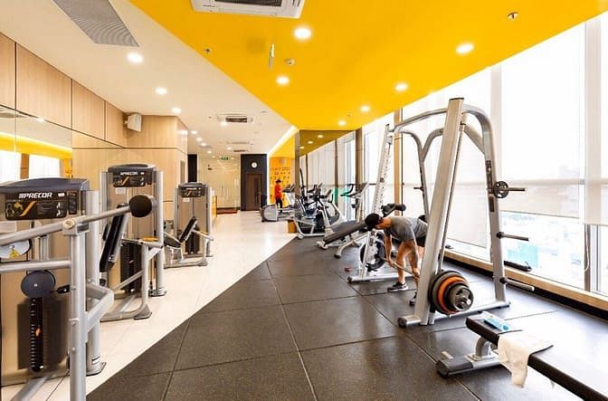 Hình ảnh Cho thuê Studio River Gate 30m2 full nội thất, lầu cao căn góc