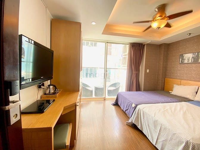 Hình ảnh Studio Đẹp, Ban Công Thoáng Mát, 5' Đi Chợ Bến Thành Quận 1