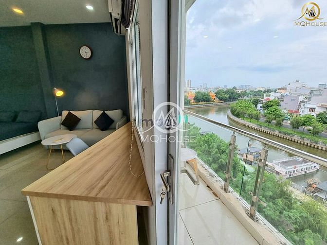 Hình ảnh Mb6623 nạp rút nhanh chóng Studio View sông_Hoàng Sa Q3_Ban công_Cửa sổ
