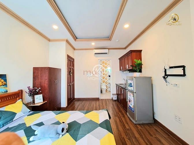 Hình ảnh STUDIO ban công- thang máy- Full nội thất (ngay vòng xoay Dân Chủ)