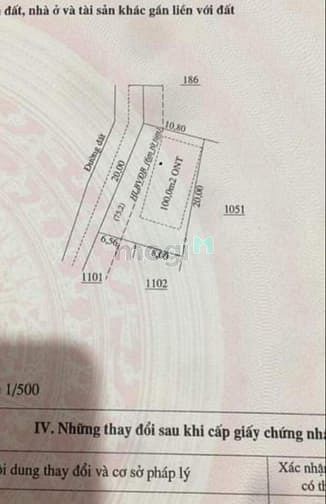 Hình ảnh Bán Đất : Lộc Hưng, Lộc Ninh, Bình Phước. DT: 252m2,TC 100m2,SHR