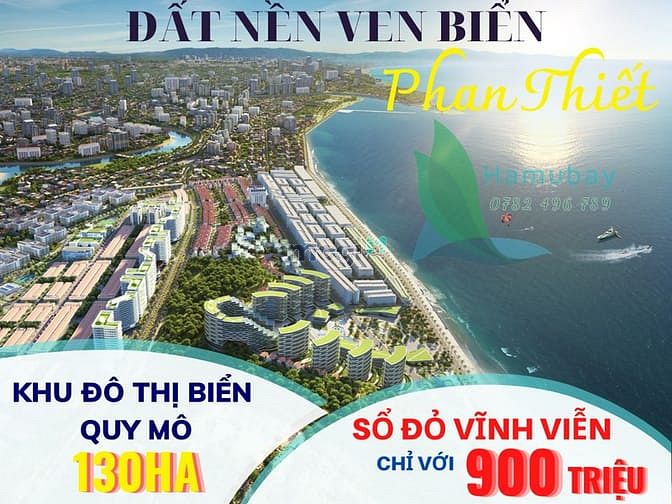 Hình ảnh Chỉ 958,5 triệu Sở Hữu Đất Nền Mặt Biển Ngay TT TP Phan Thiết