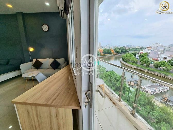 Hình ảnh 🔥Mb6623 nạp rút nhanh chóng Studio Banlcony View sông cực xịn sò, Full nội thất rộng 40m2