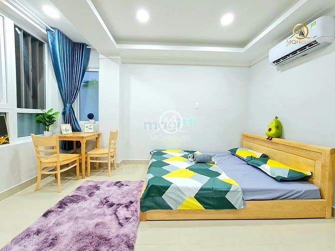 Hình ảnh Studio cửa sổ thoáng mát, THANG MÁY, New 100%, hẻm ô tô, Quận 1