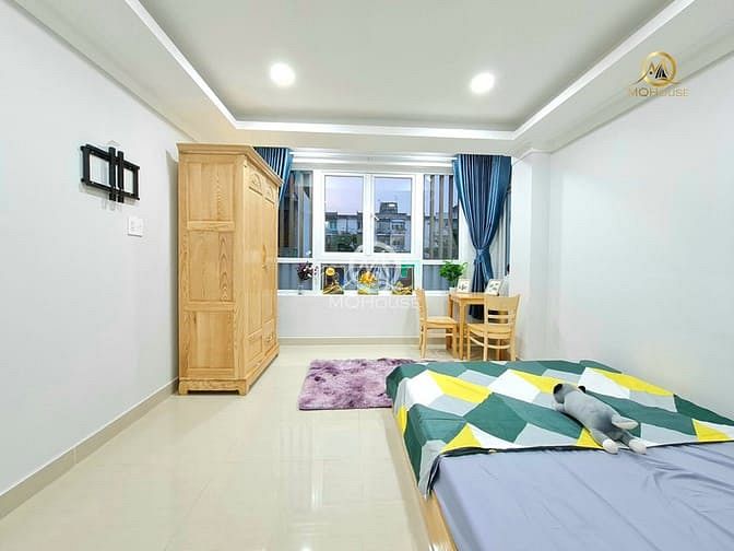 Hình ảnh Studio cửa sổ thoáng mát, THANG MÁY, New 100%, hẻm ô tô, Quận 1