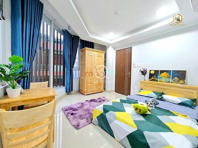 Hình ảnh Studio cửa sổ thoáng mát, THANG MÁY, New 100%, hẻm ô tô, Quận 1