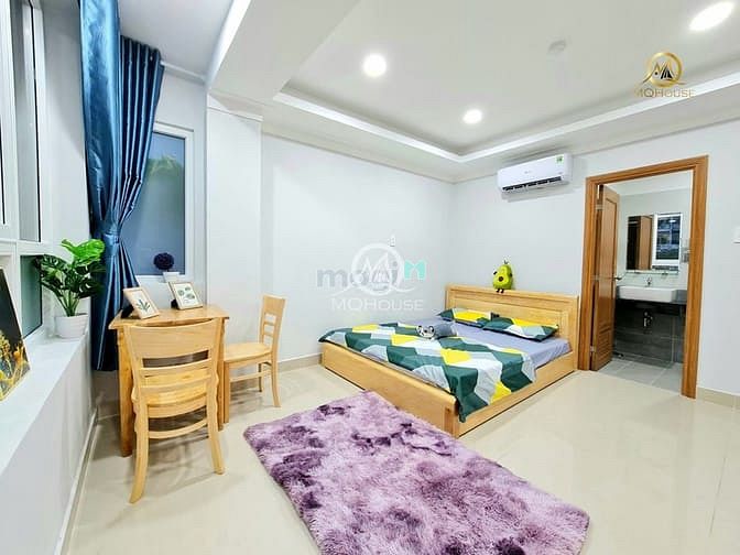 Hình ảnh Studio cửa sổ thoáng mát, THANG MÁY, New 100%, hẻm ô tô, Quận 1
