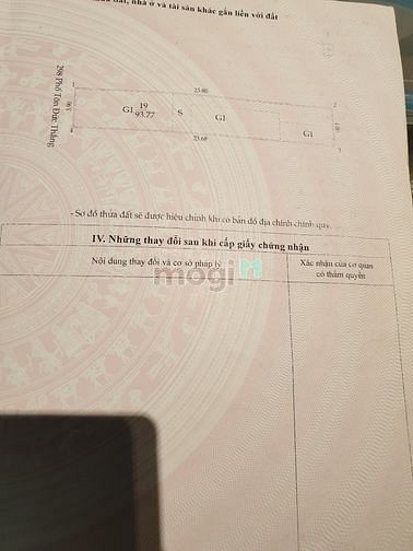 Hình ảnh Bán đất MP Tôn Đức Thắng, 94m2, mt 4m, 29 tỷ