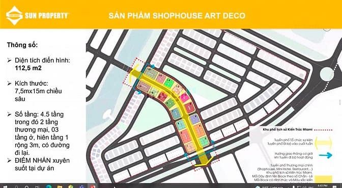 Hình ảnh Còn duy nhất 1 căn Shop House của dự án Sun Group Sầm Sơn Thanh Hóa
