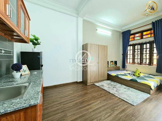 Hình ảnh Mb6623 nạp rút nhanh chóng Studio Full NT_ SÀN GỖ_ BALCON thoáng mát. Hẻm xe hơi. giá rẻ