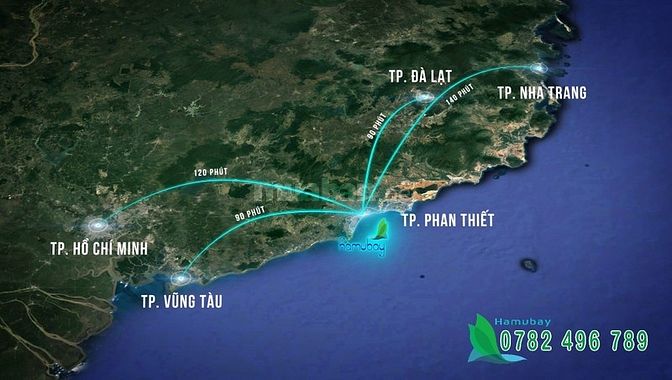 Hình ảnh Sở hữu SỔ ĐỎ Đất nền Nhà phố, Biệt thự mặt biển Phan Thiết chỉ 985trệu