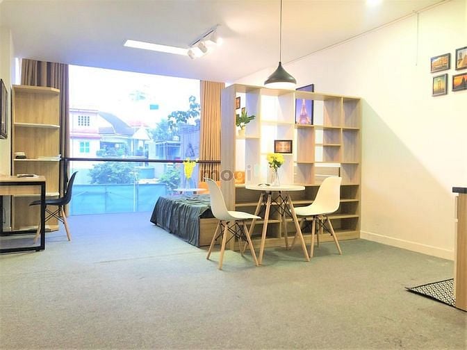 Hình ảnh Phòng Studio mới đẹp có cửa sổ, ban công 2R Trường Sơn - Tân Bình