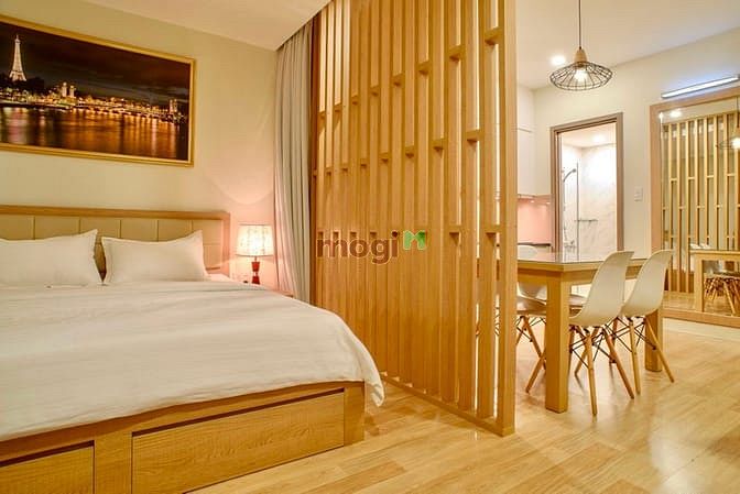 Hình ảnh Căn Hộ Mới Xây Cao Thắng Bao Phí, Chỉ Tính Điện 30m2 Full Nội Thất