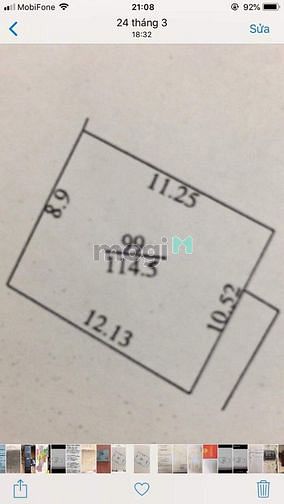 Hình ảnh Bán nhà Giáp Nhị, 114m2, chia 3 lô, gần phố, 6,7 tỷ