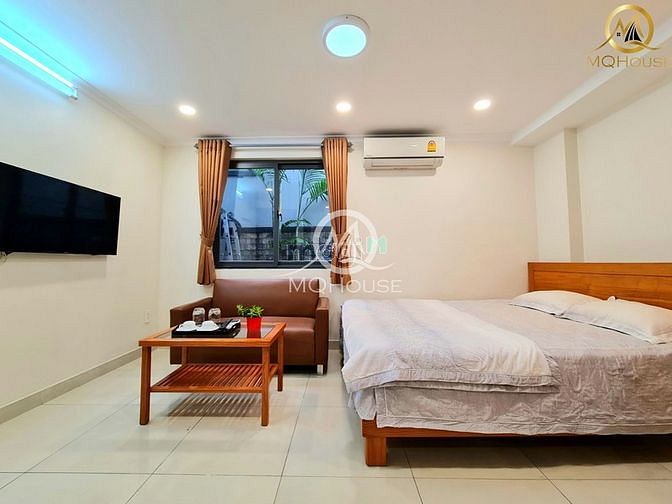 Hình ảnh Mb6623 nạp rút nhanh chóng dịch vụ 1PN Bao phí sân thượng trồng rau và View bao Chill Q3