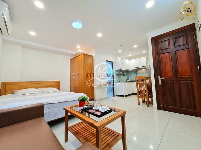 Hình ảnh Mb6623 nạp rút nhanh chóng dịch vụ 1PN Bao phí sân thượng trồng rau và View bao Chill Q3