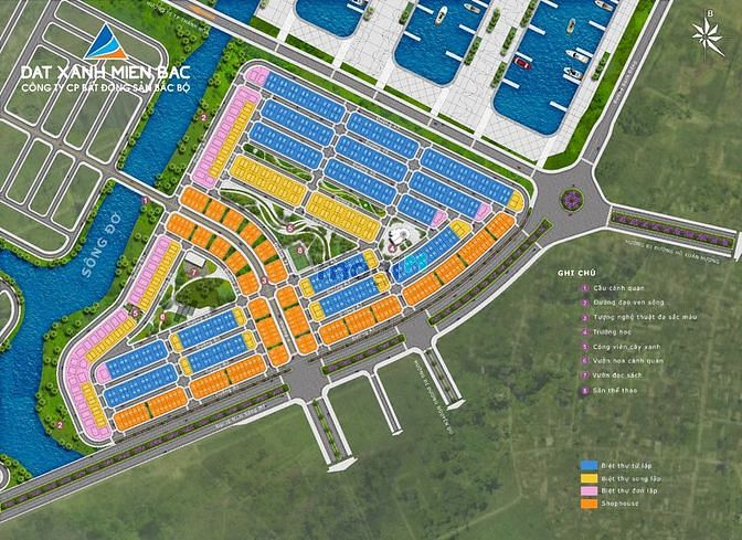 Hình ảnh Dự án ven sông đơ sun group sầm sơn thanh hóa