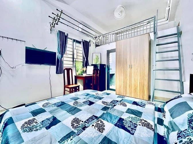 Hình ảnh 🥰Căn Hộ Cho Thuê Có Máy Giặt Riêng Bếp Tách Riêng Gần CV Lê Thị Riêg