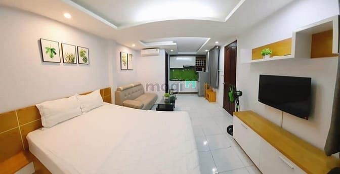 Hình ảnh 🥰Studio cửa sổ thoáng mát, full NT New 100%, hẻm ô tô, Q5 🥰
