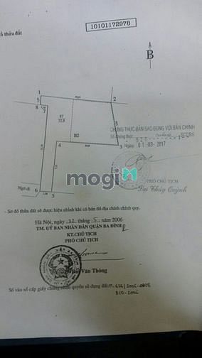 Hình ảnh Bán nhà Đào Tấn, 73m2, 3 tầng, mt 8m, 4,7 tỷ