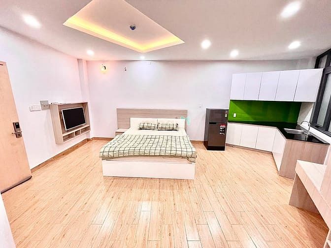 Hình ảnh 🏢🏢 Siêu Phẩm Studio Rộng 35m2 Banlcony Siêu Rộng Mới 100%