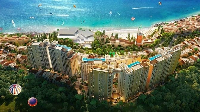 Hình ảnh Chung cư thành phố Phú Quốc 48m2, 2PN, VIEW BIỂN 100%